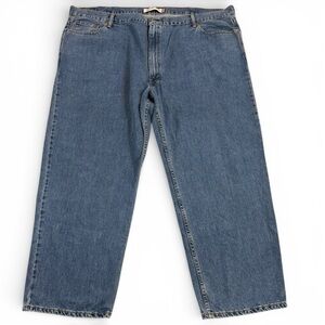 Levi's Denim Jeans 550 Mens Size 52x30 Relaxed Fit Size Big & Tall Plus Size